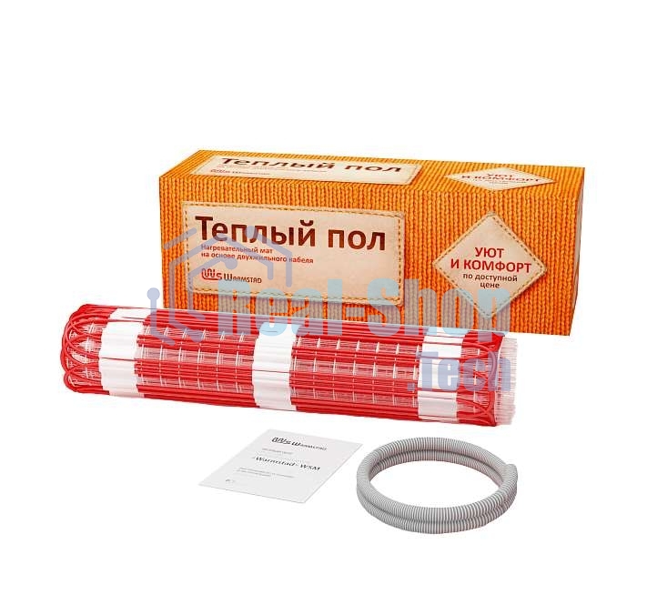 Комплект Теплый пол (мат) WSM 580Вт/3.85кв.м Warmstad 2206166