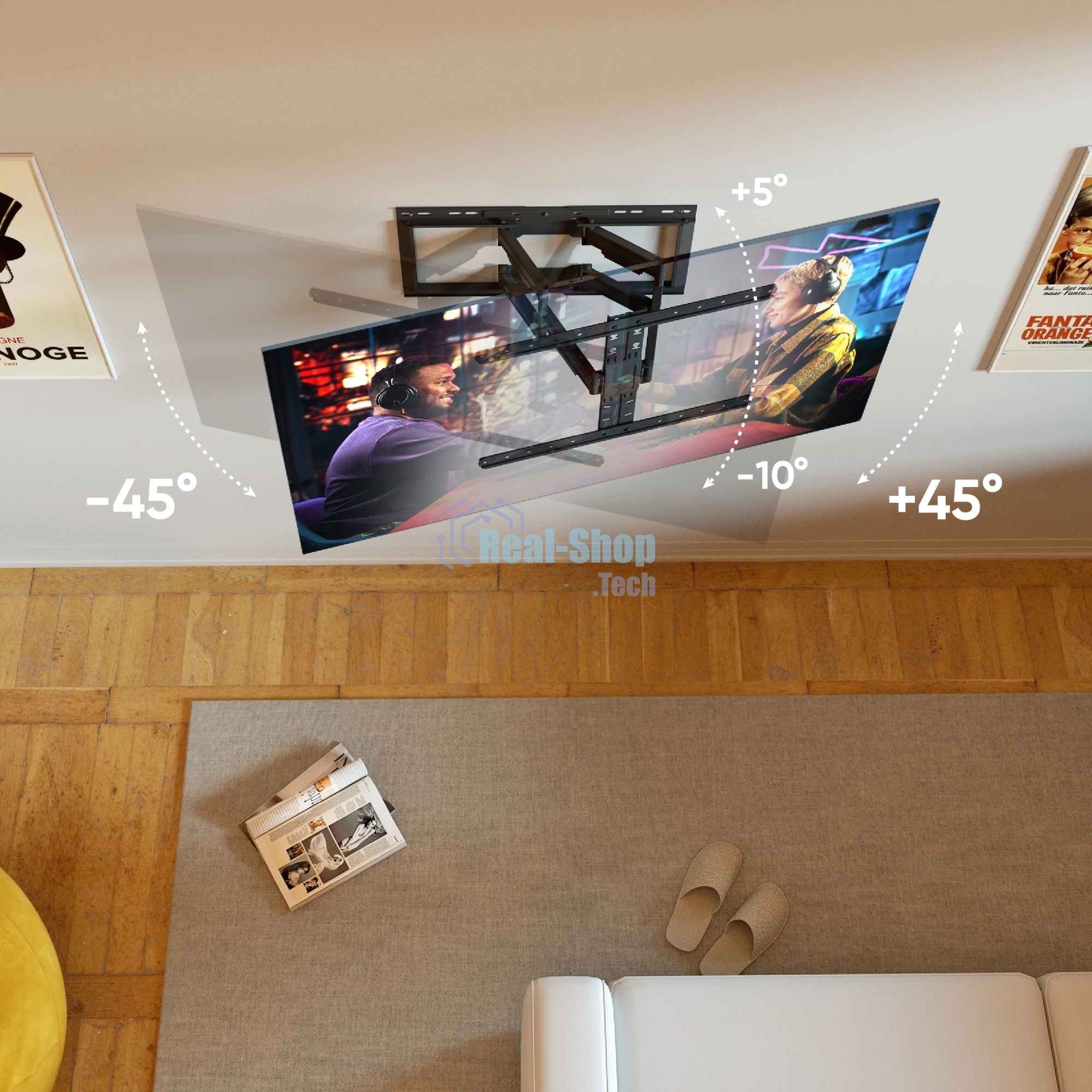 Кронштейн для телевизора Onkron SM6L черный 32