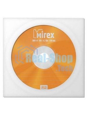 Диск DVD+R Mirex 4.7 Gb, 16x, Бум.конверт (1), (1/600)