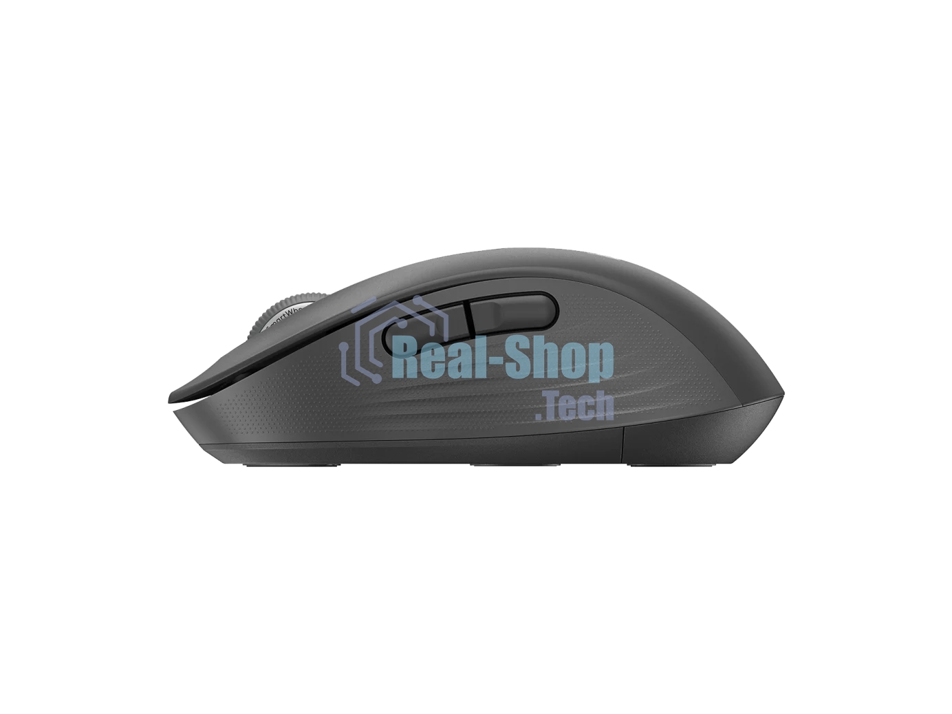 Мышь беспроводная Logitech Signature M650 L графитовый, 4000 dpi, радиоканал, Bluetooth, USB, кнопки - 5