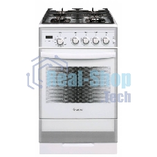 Плита газовая Gefest ПГ 5500-03 0042 белый, конфорок 4 шт, духовка 52 л, 50 см x 85 см x 58.5 см