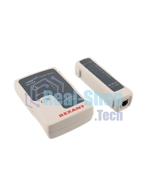 Тестер кабеля Rexant RJ-45+RJ-11 468