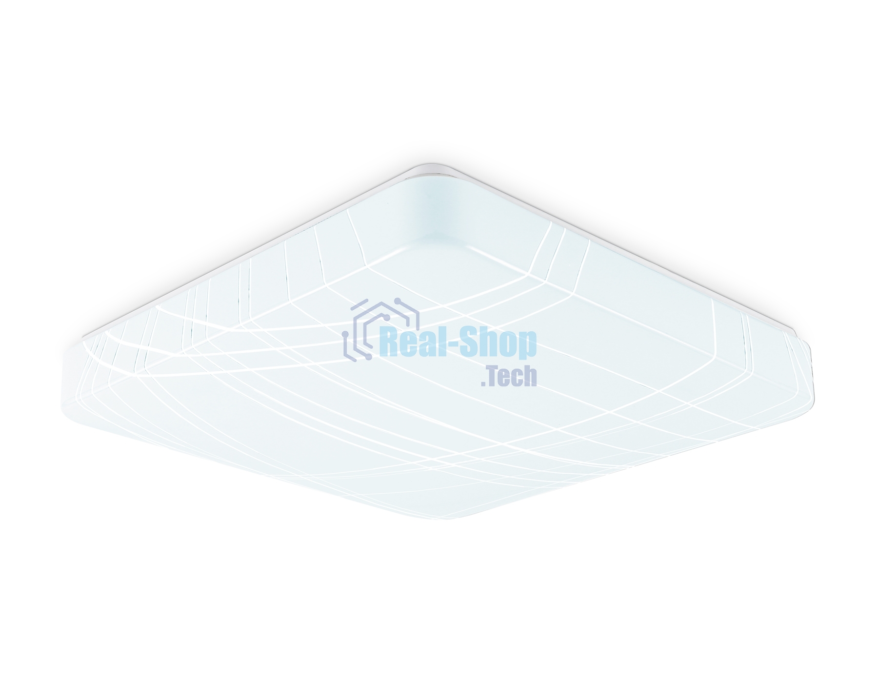 Потолочный светодиодный светильник Ambrella light FZ1152 WH белый 30W 6400K 370*370*85 (Без ПДУ)
