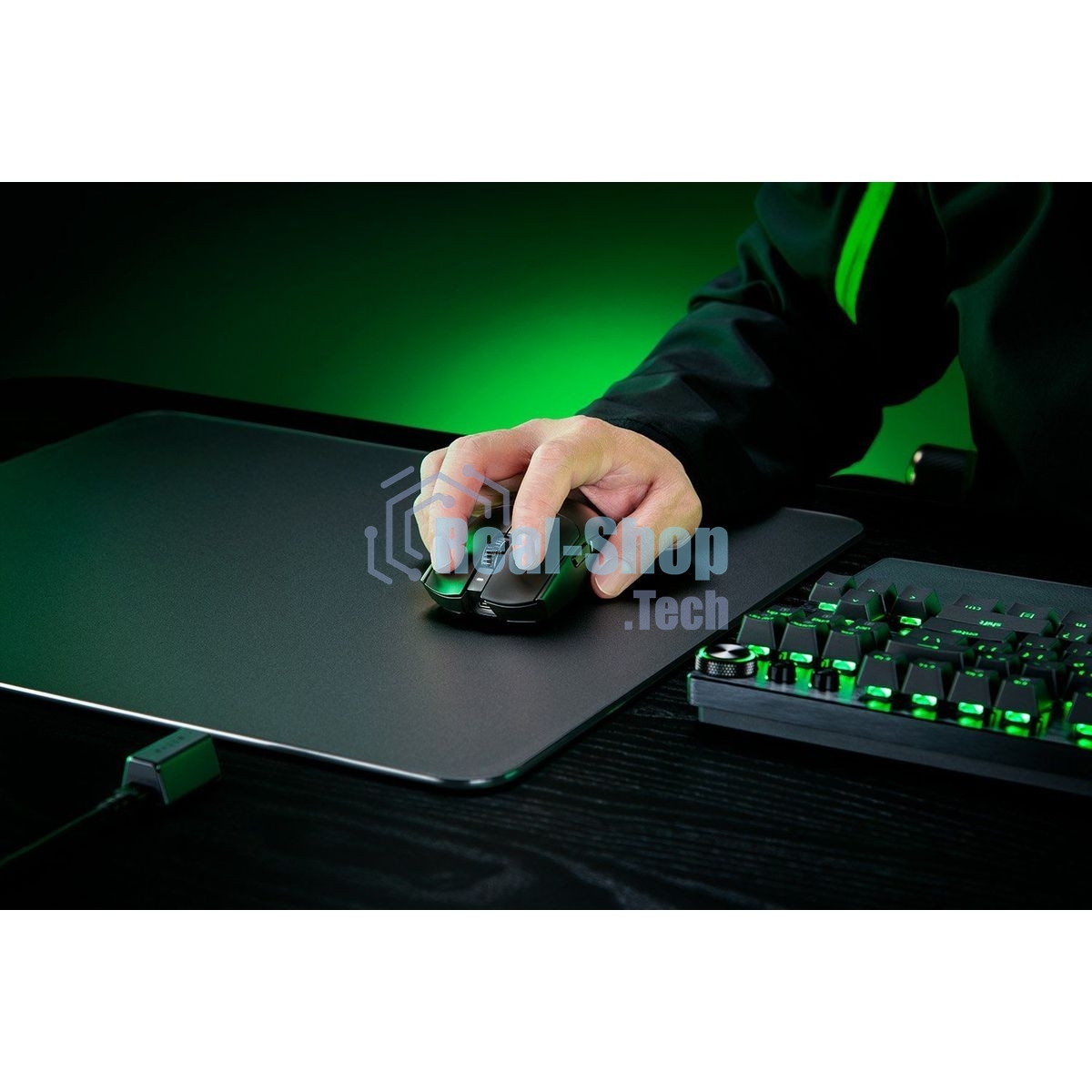 Мышь беспроводная/проводная Razer Viper V3 Pro черный, 35000 dpi, радиоканал, USB, кнопки - 8
