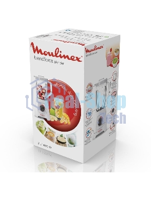 Блендер стационарный Moulinex LM420110 400 Вт, белый