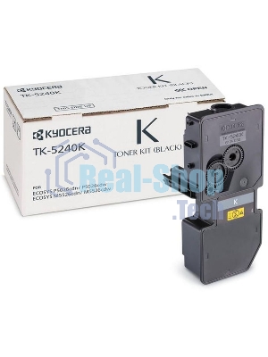 Картридж лазерный Kyocera TK-5240K (1T02R70NL0) черный для P5026cdn/P5026cdw, M5526cdn/M5526cdw 4000 стр.