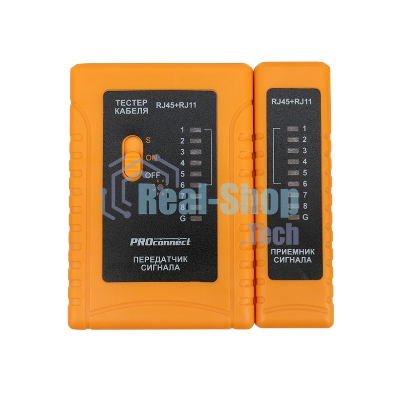 Тестер кабеля PROconnect RJ-45+RJ-11 468