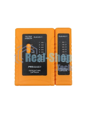 Тестер кабеля PROconnect RJ-45+RJ-11 468