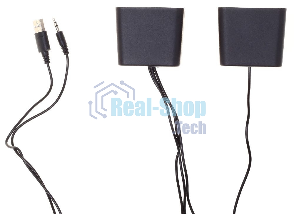 Акустическая система Oklick OK-331 2.0 черный 6Вт