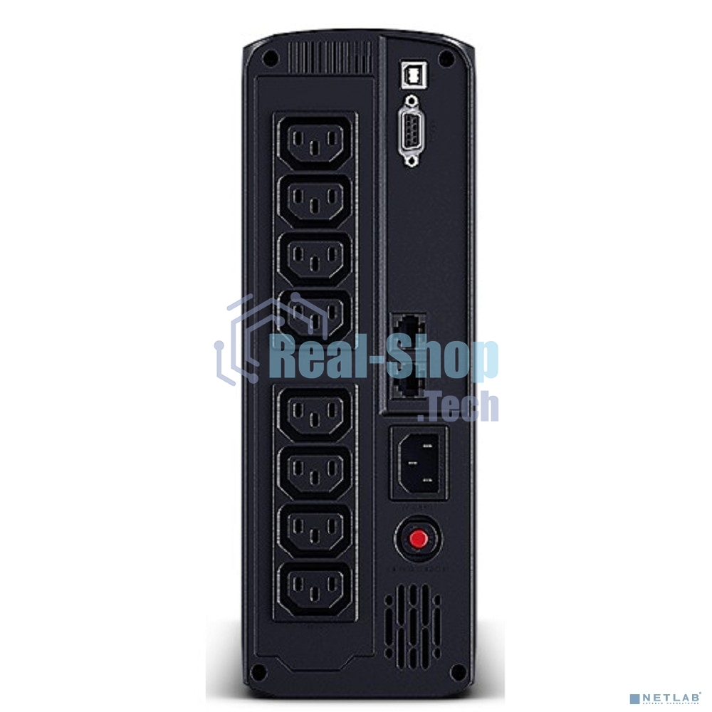 Источник бесперебойного питания CyberPower VP1200EILCD/1200 ВА/720 Вт/USB/RS-232/RJ-11/RJ-45/8xIEC 320 C13 (компьютерный)