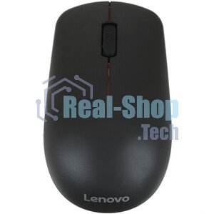 Мышь беспроводная Lenovo 400 черный, 2400 dpi, радиоканал, USB-C, кнопки - 4