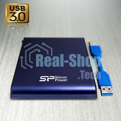 Внешний HDD Silicon Power USB 3.0 1Tb A80 SP010TbPHDA80S3B Armor (5400 об/мин) 2.5