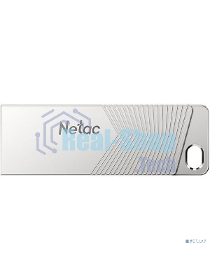 Флешка USB Netac UM1 (NT03UM1N-032G-32PN), 32Gb, USB 3.2, R/W 150/45, серебристый
