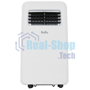 Кондиционер мобильный Ballu Aura BPAC-07 CP/N1_24Y 7000 BTU, 18 м², 47 дБ, охлаждение, осушение, белый