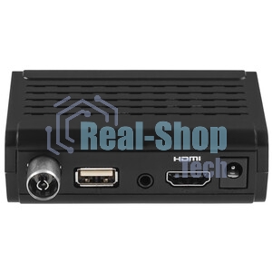 Приставка для цифрового ТВ BBK SMP025HDT2 черный, DVB-T2, DVB-T, HDMI, USB 2.0