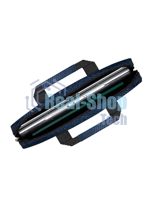 Сумка для ноутбука ExeGate EX205137RUS Start S15 Deep Blue, темно-синяя, полиэстер, для ноутбуков до 15.6