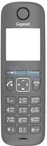 Дополнительная трубка Dect Gigaset AS690HX черный для AS690