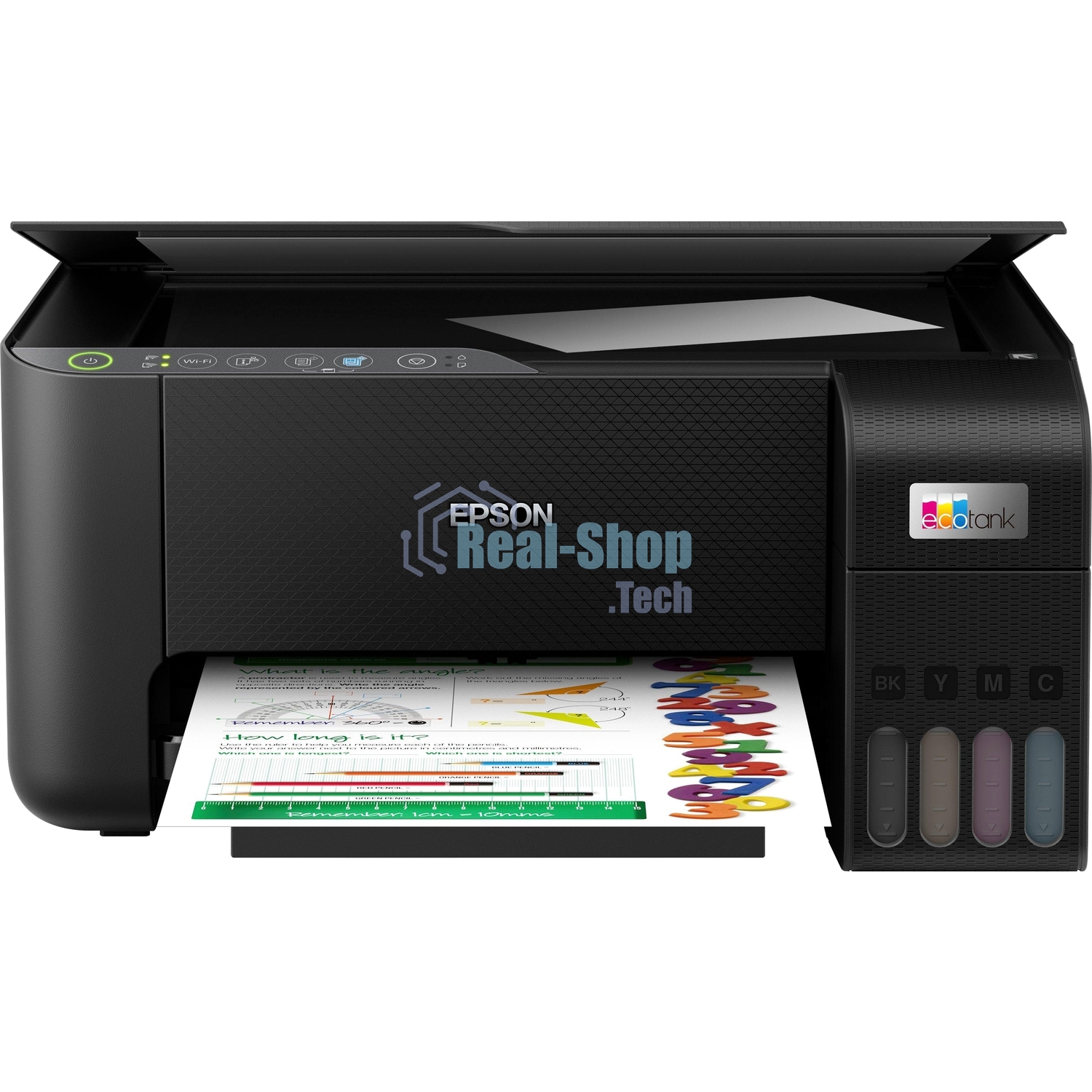 МФУ струйное Epson L3250 (C11CJ67412/C11CJ67418/C11CJ67405/C11CJ67408/C11CJ67503/C11CJ67508/C11CJ67523), A4, цветное, печ. до 33 стр/мин. (ч/б) до 15 стр/мин. (цвет), скан. до 11 стр/мин. (ч/б) 28 стр/мин. (цвет), 1440 x 5760 dpi (печать) 1200x2400dpi (скан.), USB, Wi-Fi