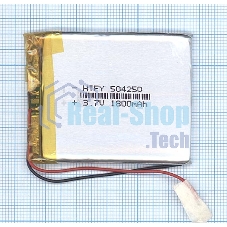 Аккумулятор Li-Pol (батарея) 5x42x50мм 2pin 3.7V/1800mAh Аккумулятор Li-Pol (батарея) 5x42x50мм 2pin 3.7V/1800mAh