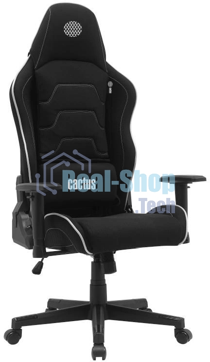 Кресло Cactus CS-CHR-MC04-BBK черный, экокожа