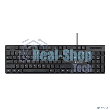 Клавиатура Gembird KB-250 проводная, USB Type-A, чёрный