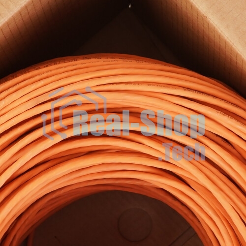 Кабель Cablexpert UPC-5051E-LSZH-4-CU indoor, UTP-LSZH 4x2x0.51, медный, кат.5e, однож., 305м, box, оранжевый