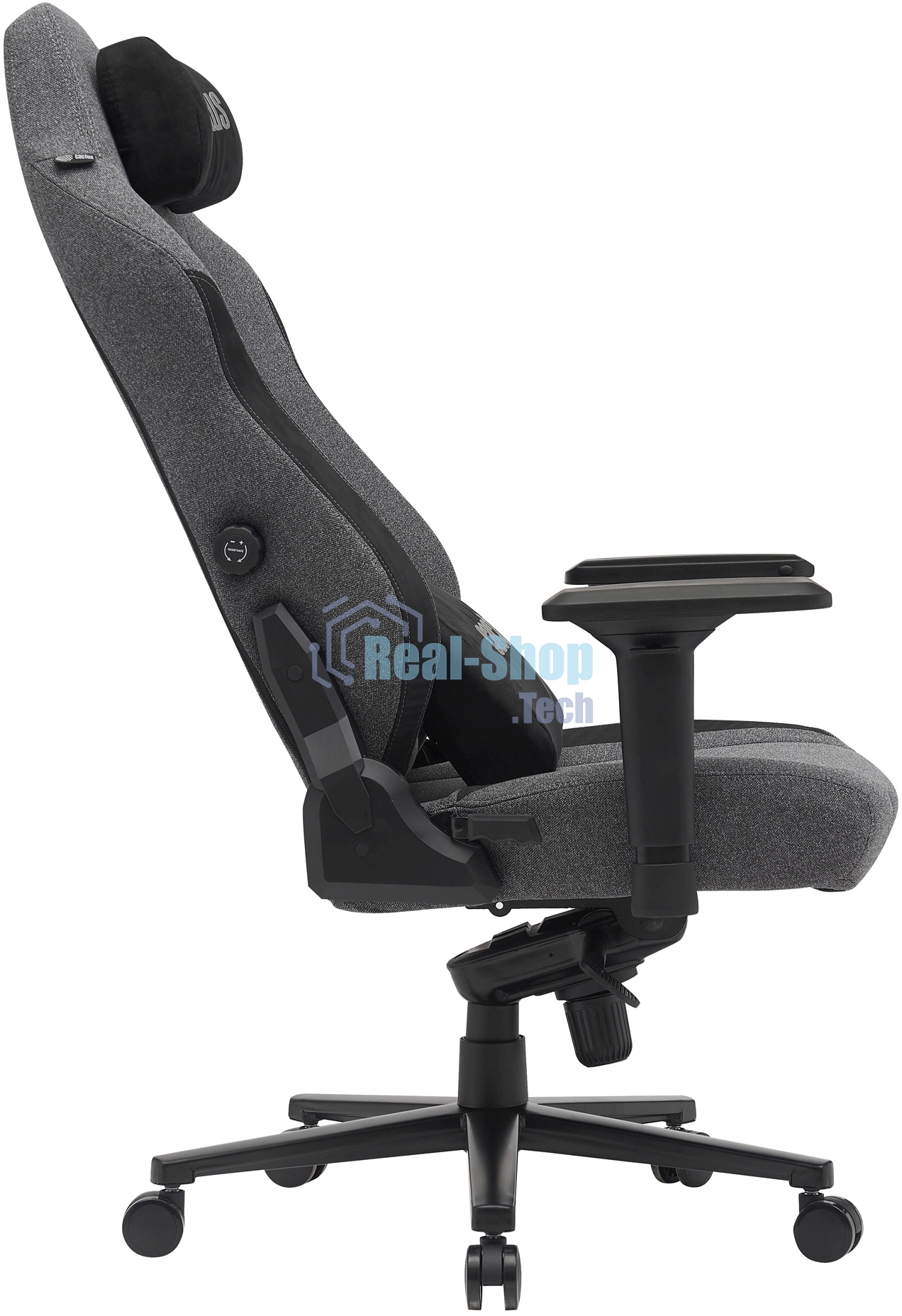 Кресло Cactus CS-CHR-MAG-GY серый, экокожа