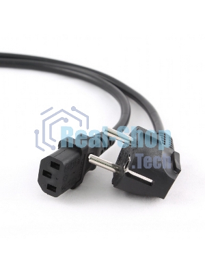 Кабель Gembird Power 250V 10A EUR, VDE питания сетевой, Евровилка, заземление, 5m (PC-186-VDE-5M)