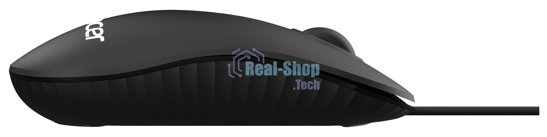 Мышь проводная Acer OMW122 черный, 1200 dpi, USB, кнопки - 3
