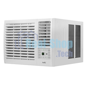 Кондиционер оконный Ballu BWC-09 AC 9000 BTU, 24 м², 49 дБ, охлаждение, осушение, белый