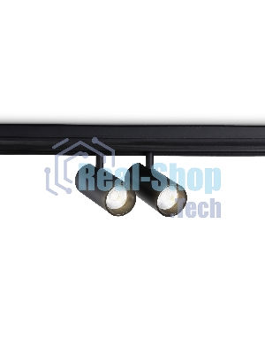 Светильник трековый светодиодный GL3902/2 BK черный LED 20W 4200К 48V 24° 180*45*182