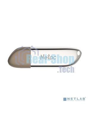 Флешка USB Netac U352 (NT03U352N-032G-20PN), 32Gb, USB 2.0, R/W 50/15, серебристый
