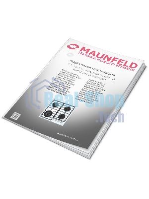Газовая варочная панель Maunfeld EGHE.64.6CW/G, 4 конфорки, эмалированная сталь, белый