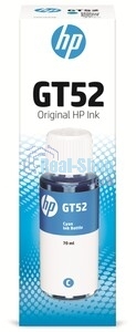 Картридж струйный HP GT52 M0H54AE голубой, 8000 стр. (70 мл), для HP DJ GT 5810/5820