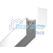 GL1057 WH белый заглушка для шинопровода Magnetic 220V 30.6*56*2 (2шт)
