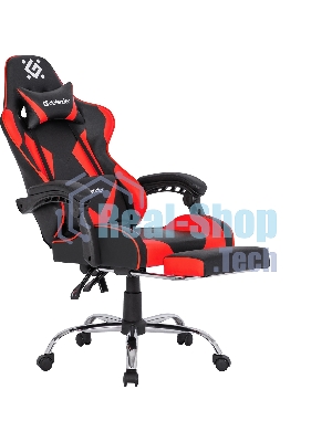 Кресло игровое Defender PILOT RED/BLACK