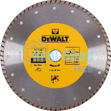 Диск алм. DeWALT DT3732-QZ со сплошной кромкой Turbo универсальн., 230x22.2x2.6мм