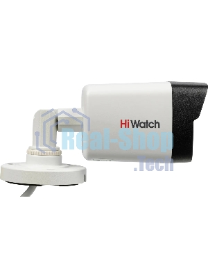 Камера HiWatch IP 2Мп уличная цилиндрическая, EXIR ИК 30м, 1/2.9 CMOS, 1920х1080@25к/с, объектив 2.8мм, угол 104, мех ИК-фильтр; 0.01Лк@F2.0, H.265/H.265+/H.264/H.264+/MJPEG ROI, коридорный режим, DWDR, 3D DNR, BLC, Smart ИК, обнаружение движения 2.0, IP67, -40...+60C, DC12В/PoE, 6.5Вт