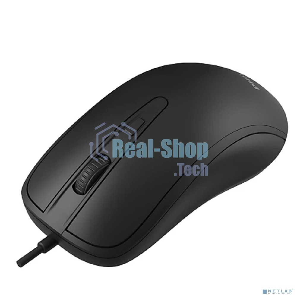 Мышь проводная Philips SPK7214 черный, 1600 dpi, USB, кнопки - 4
