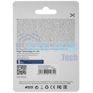 Флеш карта microSDHC 16Gb Netac P500 NT02P500STN-016G-S (без SD адаптера) 80Mb/s