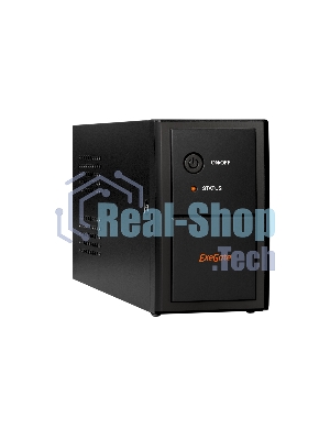 Источник бесперебойного питания ExeGate SpecialPro UNB-800.LED.AVR.EURO 800VA/480W, LED, AVR, 2 евророзетки, черный