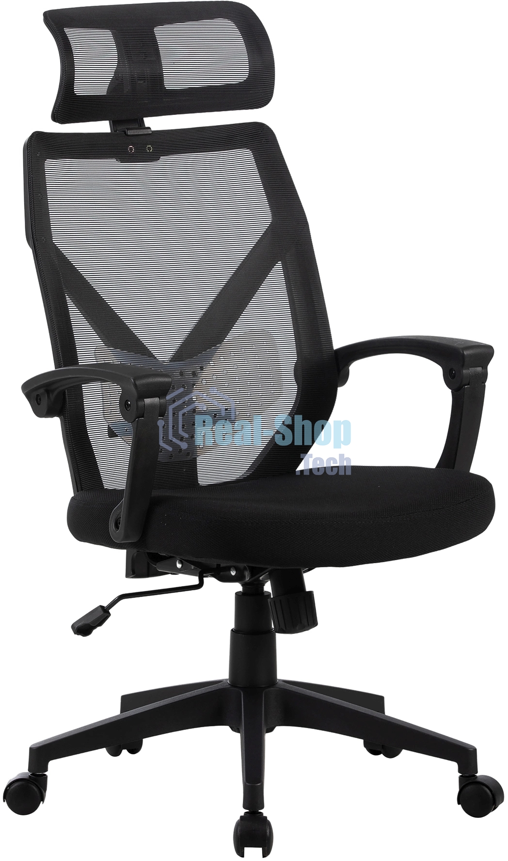 Кресло Cactus CS-MC414-BK черный, сетка