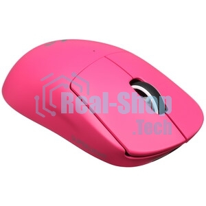 Мышь беспроводная Logitech G PRO X SUPERLIGHT розовый, 25600 dpi, радиоканал, USB, кнопки - 5