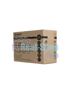 Источник бесперебойного питания ExeGate SpecialPro UNB-800.LED.AVR.EURO 800VA/480W, LED, AVR, 2 евророзетки, черный