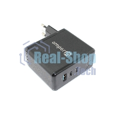Блок питания (сетевой адаптер) Amperin GaN charger (YDS-TC140-012A) 140W, черный