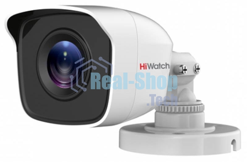 Видеокамера HiWatch DS-T200 (2.8 мм) (2Mp, HD-TVI, уличная) 2Мп уличная цилиндрическая HD-TVI камера с ИК-подсветкой до 20м 1/2.7