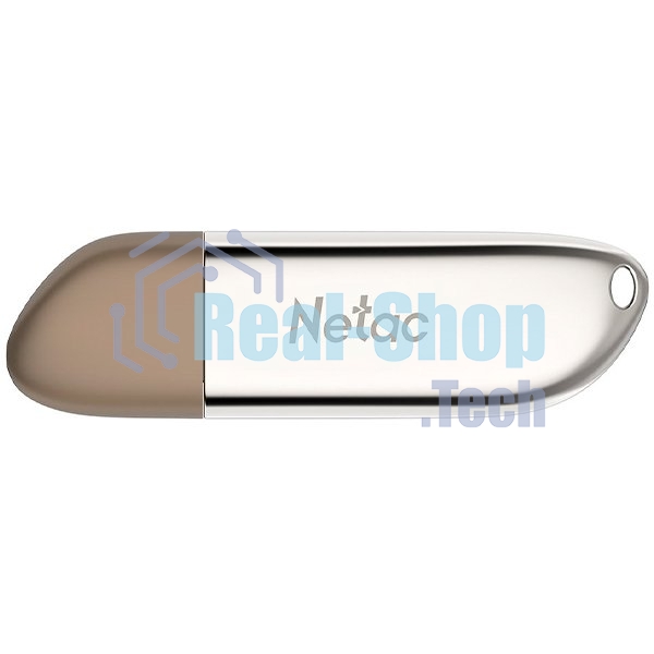 Флешка USB Netac U352 (NT03U352N-064G-20PN), 64Gb, USB 2.0, R/W 50/15, серебристый