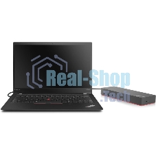 Док-станция Lenovo ThinkPad Hybrid USB-C with USB-A (2x DP, 2x HDMI, 3x USB A 3.1 Gen 2, 2x USB 2.0 1x USB Type-C, 1x RJ-45, 1x Combo Audio Jack 3.5mm/Kensington Lock, USB-C cable with USB-C to USB-A dongle/Up to 2 ext monitors (40AF0135EU)
