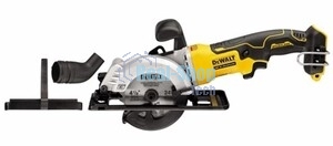 Мини циркулярная аккумуляторная ручная пила DeWALT 115 мм, 18В DCS571N