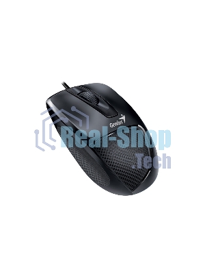 Мышь проводная Genius DX-150X черный, 1000 dpi, USB, кнопки - 3